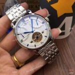 New Replica Vacheron Constantin Tourbillon Stainless Steel White Face Watch